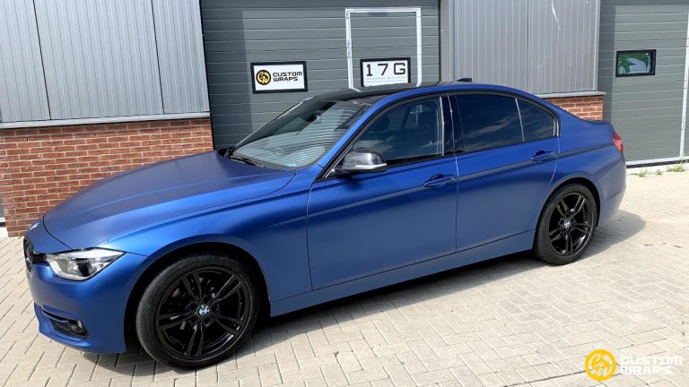 Satin Metallic Dark Blue - Custom Wraps